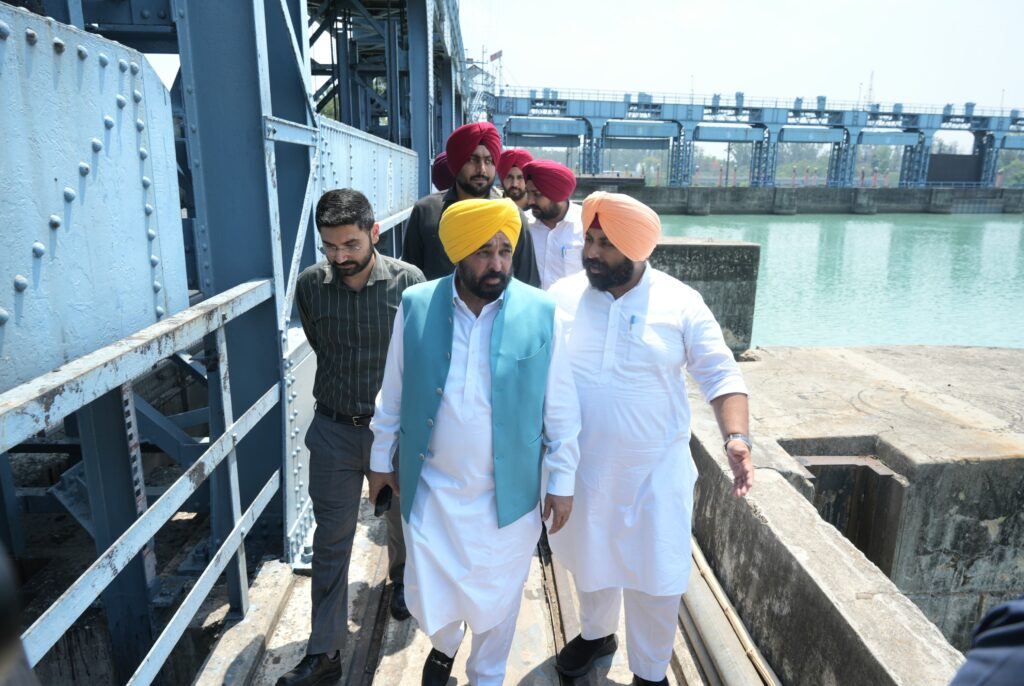 bhagwant mann nangal dam