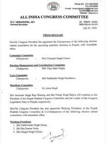 Congress list