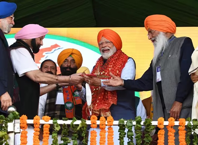 मोदी पंजाब आएंगे