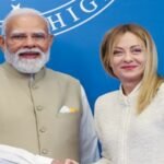 Meloni and narendra modi