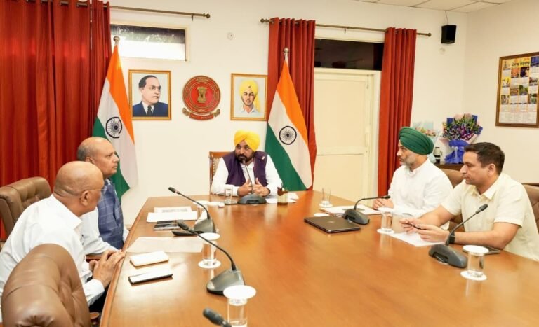 जमीनी स्तर पर शासन को मजबूत करने के लिए स्थानीय निकायों के लिए मजबूत वित्तीय ढांचा जरूरी: मुख्यमंत्री भगवंत सिंह मान