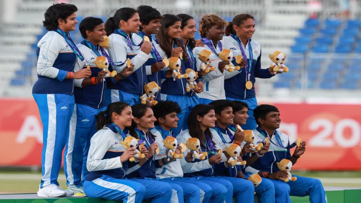 एशियाई खेल: भारतीय महिला क्रिकेट टीम ने श्रीलंका को 147 रनों से रौंदकर जीता पहला गोल्ड