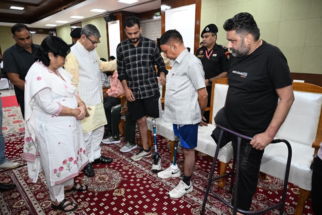 Governor calls for collective efforts to empower persons with disabilities 16 beneficiaries receive free artificial limbs