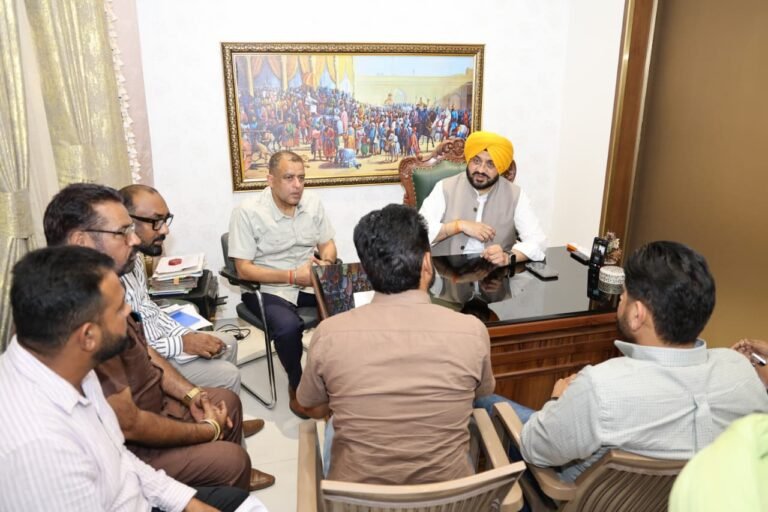 Mann Government committed to resolving all legitimate demands of employee unions: Tarunpreet Singh Saund