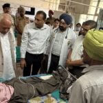 गांव अलीशेर हादसा: मंत्रियों ने राजिंदरा अस्पताल पहुंचकर घायल मनरेगा कर्मियों का जाना हाल